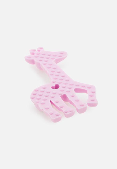 Baby Star - Giraffe teether - pink