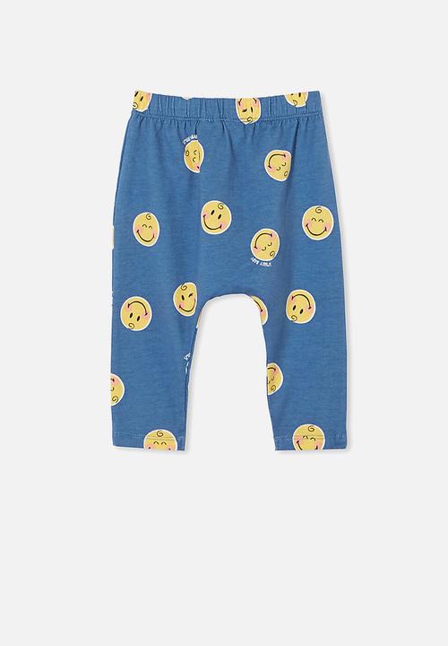 Cotton On - The legging lcn - lcn smi petty blue/smiley baby
