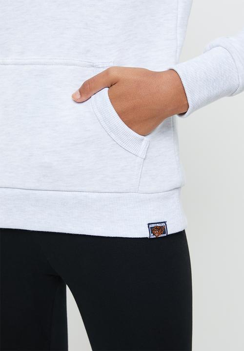 Superdry. - Rw classics hoodie - grey 