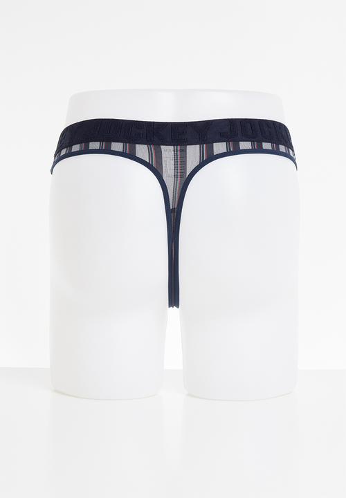Jockey - Seascape stripe 1-pack g-string - navy 