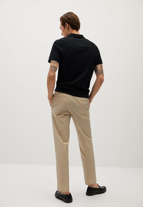 MANGO - Riga polo - black