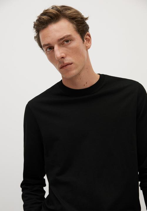 MANGO - Gareth T-shirt - black