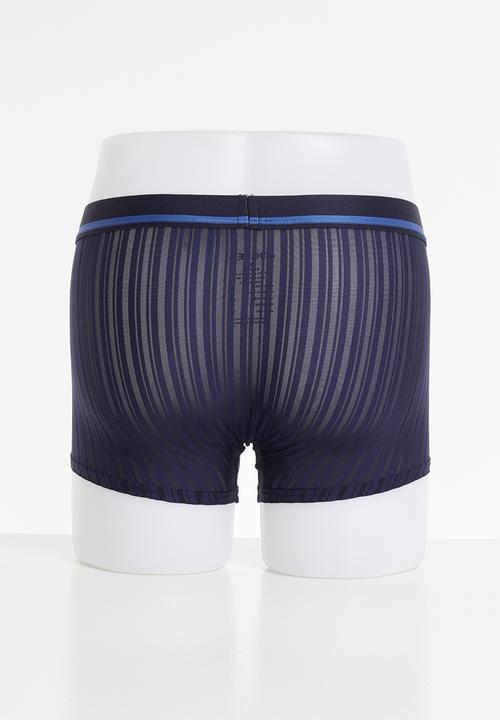 Jockey - Burnout nylon pouch trunk - navy