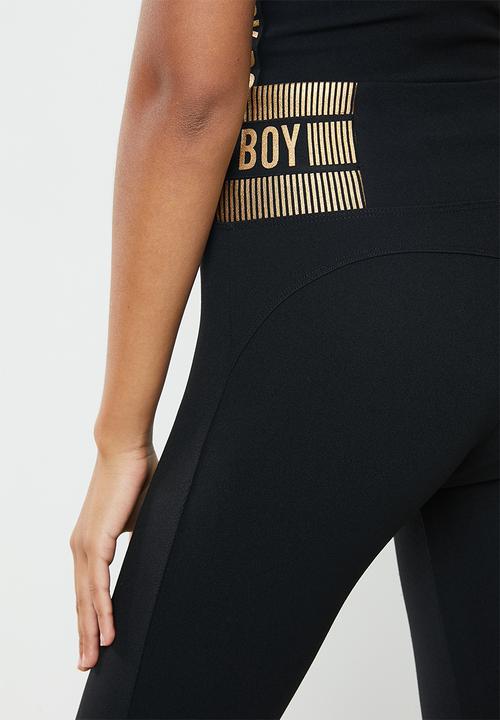 SISSY BOY - Gym pants - black
