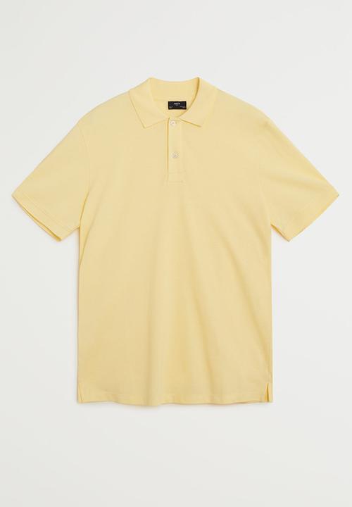 MANGO - Rea polo - yellow