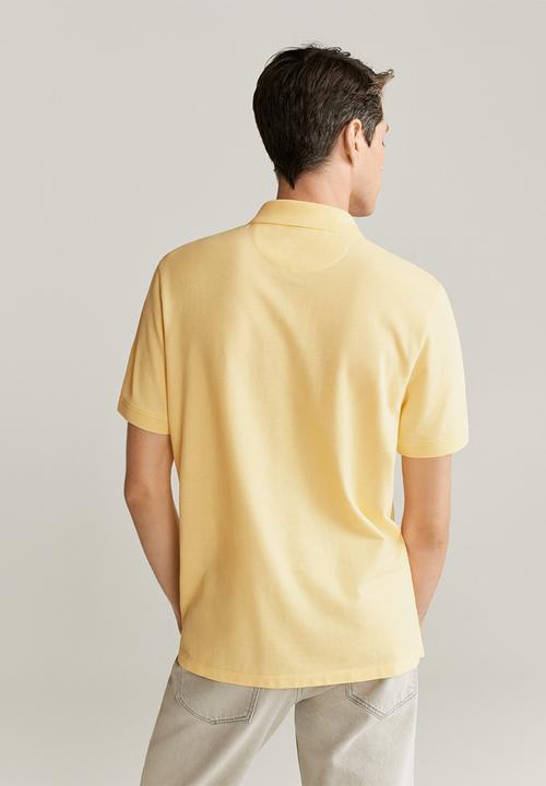 MANGO - Rea polo - yellow