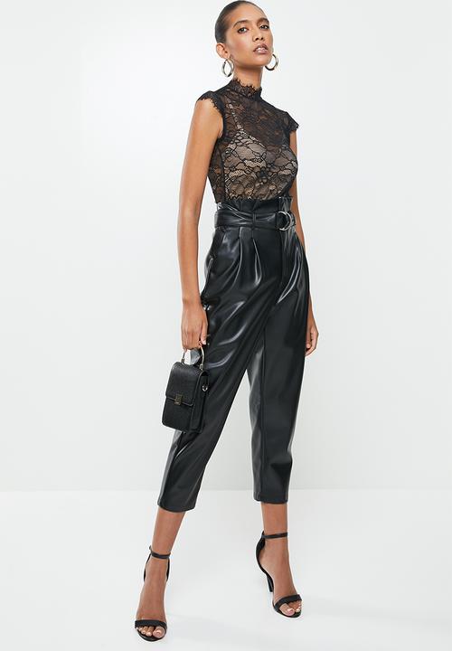 SISSY BOY - Noir fall bodysuit - black