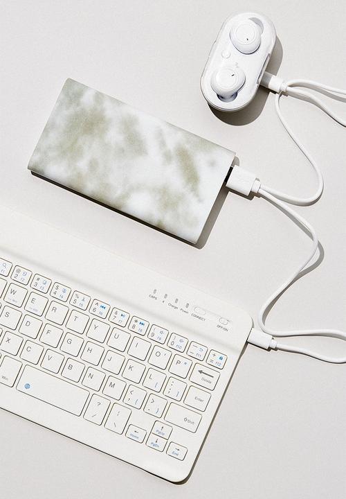 Typo - Printed charge it - spacey tie dye cool grey