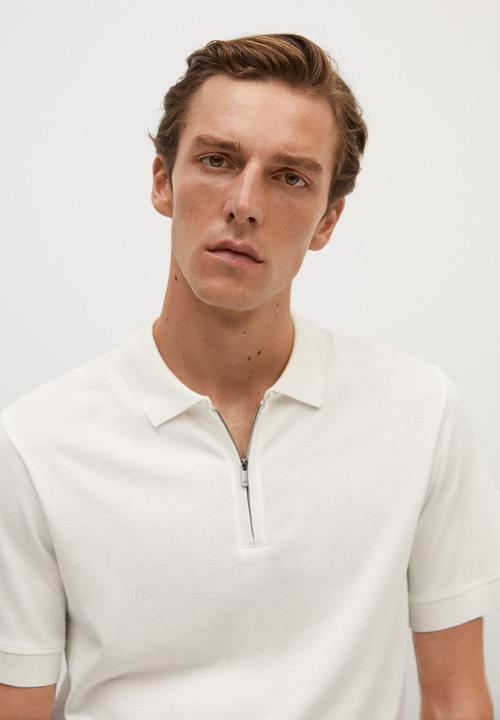 MANGO - Etien polo - off white 
