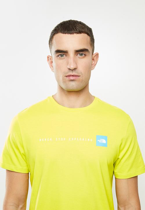 The North Face - Short sleeve never stop exploring tee - green 