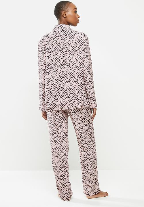 Superbalist - Sleep shirt & pants set - pink 