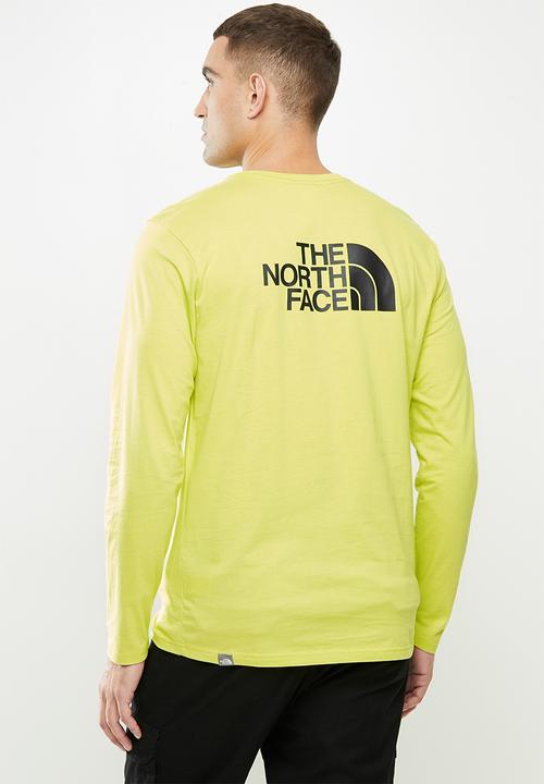 The North Face - Long sleeve easy tee - sulphur spring green