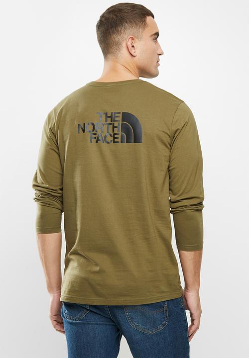 The North Face - Long sleeve easy tee - olive