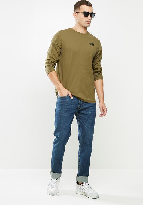 The North Face - Long sleeve easy tee - olive