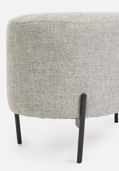 Sixth Floor - Parc ottoman - grey 