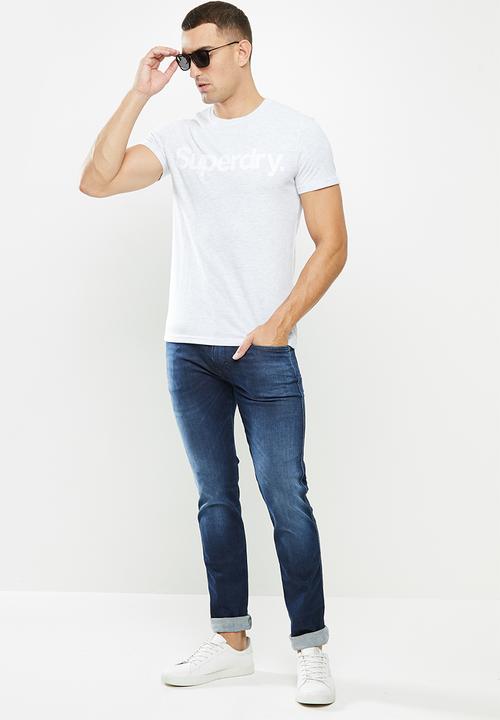 Superdry. - Cl ns tee - grey 