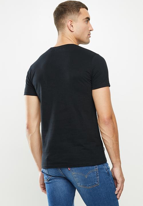 Superdry. - Ol vintage emb tee - black