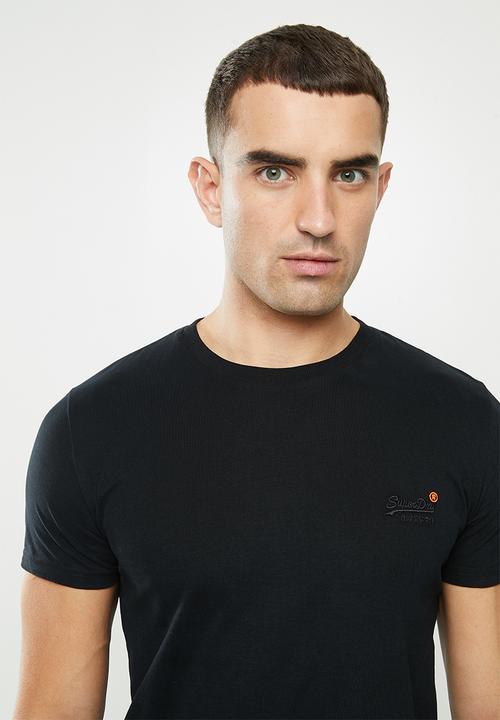 Superdry. - Ol vintage emb tee - black
