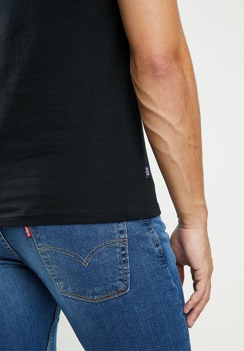 Superdry. - Ol vintage emb tee - black
