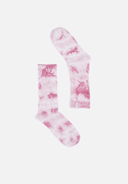 Factorie - Retro ribbed socks - purple
