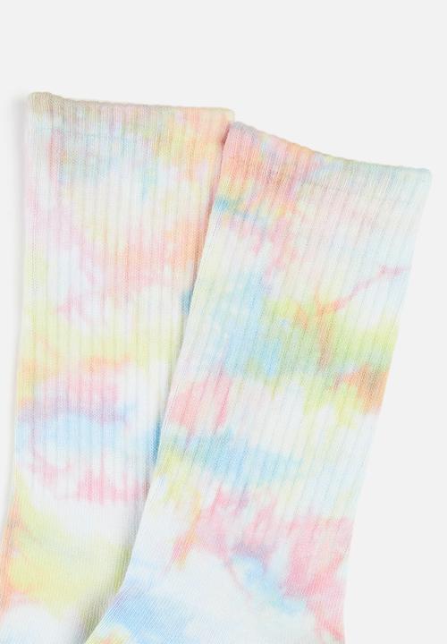 Factorie - Retro ribbed socks - multi 