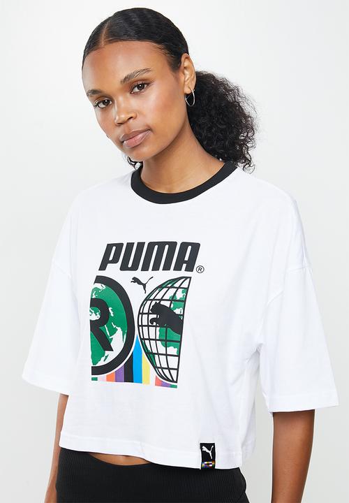 PUMA - Pi graphic tee - white