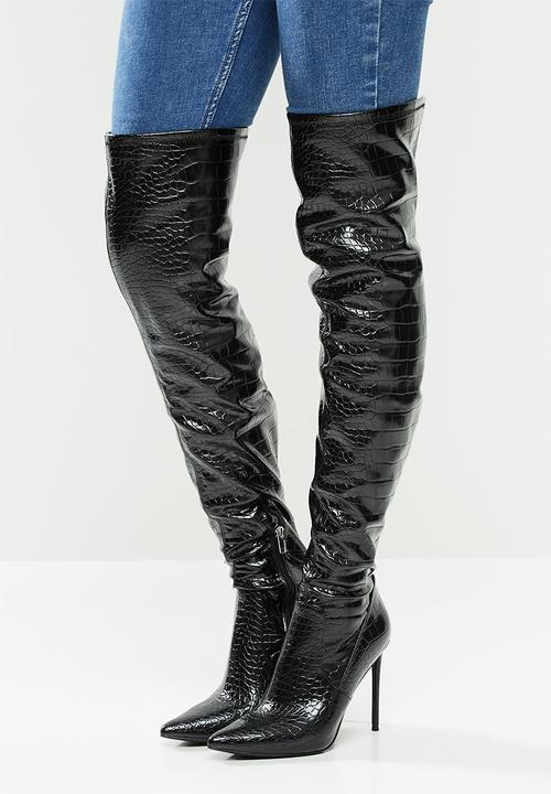 Steve Madden - Vava over the knee boot - black 