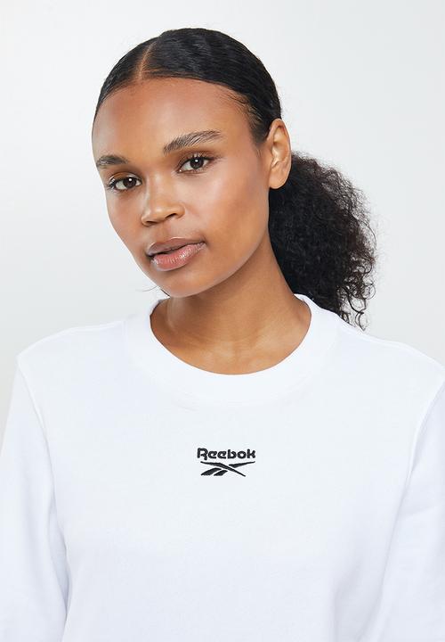 Reebok - Oversized sweat top - white