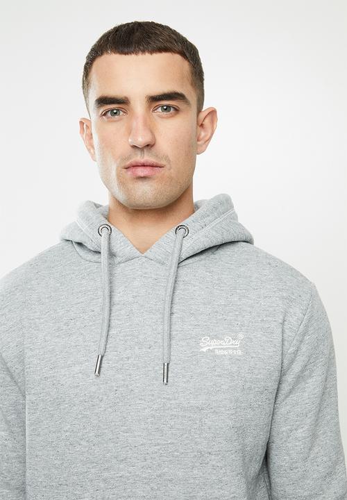 Superdry. - Ol classic hood - grey 