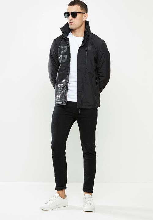 Superdry. - Energy hurricane jacket - black
