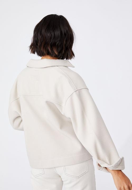Cotton On - The trucker shacket - natural
