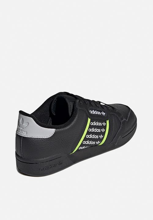adidas Originals - Continental 80 - core black/team solar green/ftwr white