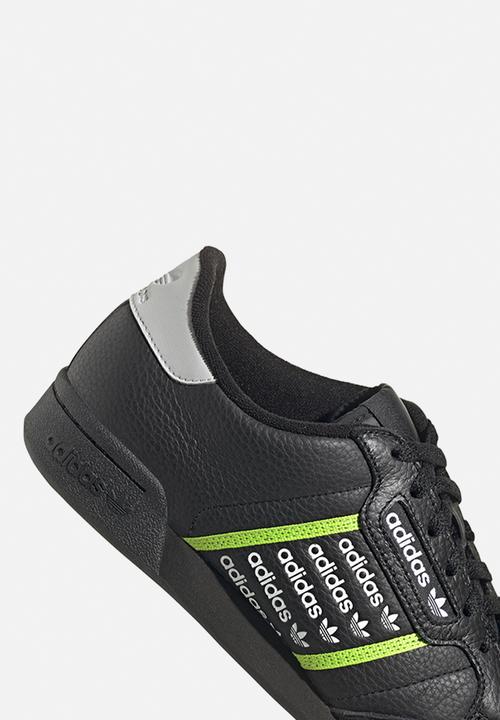 adidas Originals - Continental 80 - core black/team solar green/ftwr white