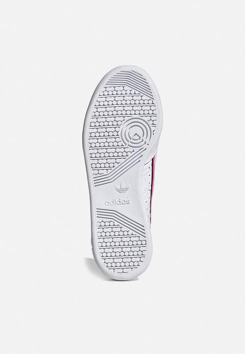 adidas Originals - Continental 80 w - crystal white/screaming pink/core black