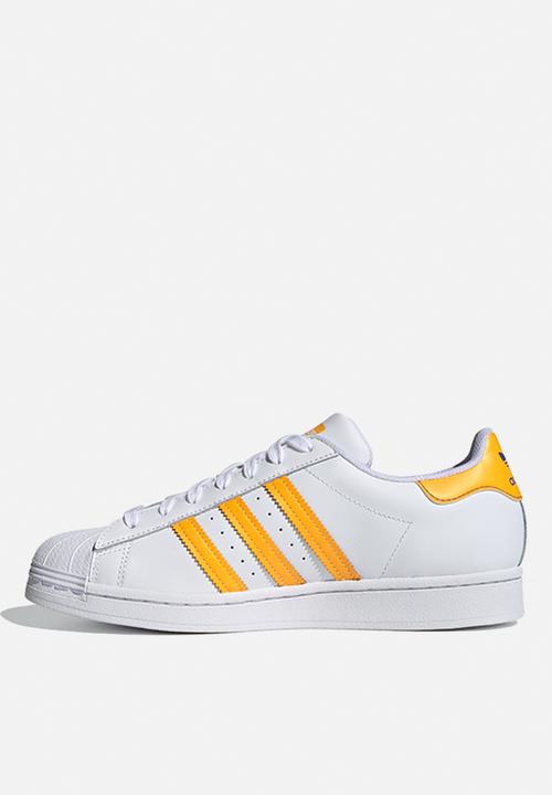adidas Originals - Superstar - ftwr white/purple/gold met.