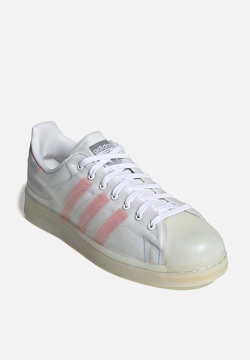 adidas Originals - Superstar futureshell - ftwr white/semi solar red/bright blue