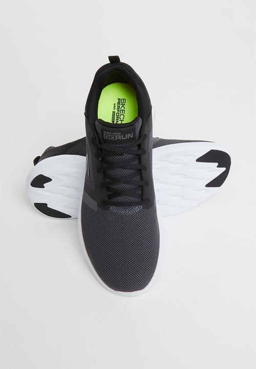 Skechers - Go run 600 - black white