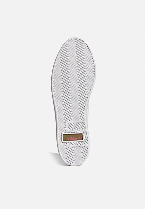 adidas Originals - Adidas sleek w - ftwr white/hazy orange/screaming pink