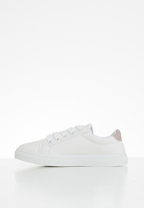 Pierre Cardin - Girls sneaker - white & pink