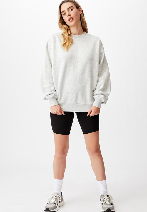 Cotton On - Classic crew - light grey marle