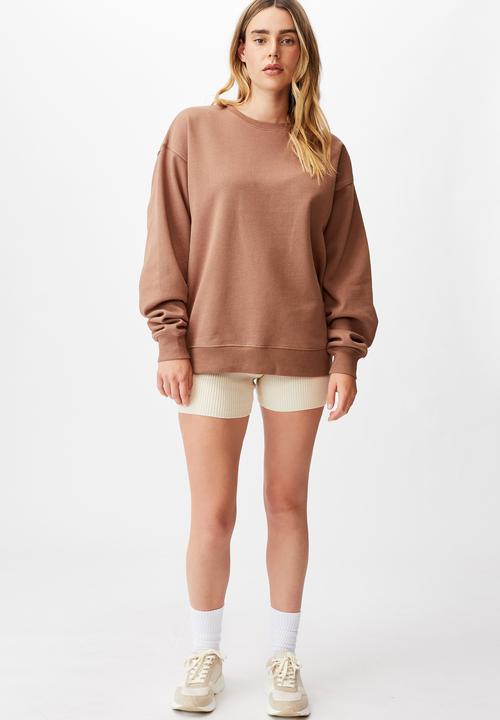 Cotton On - Classic crew - cocoa bean