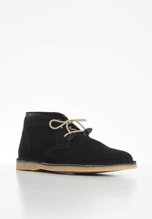 Grasshoppers - Gina suede - black