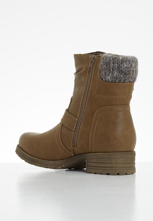 Miss Black - Jag hiking boot - tan