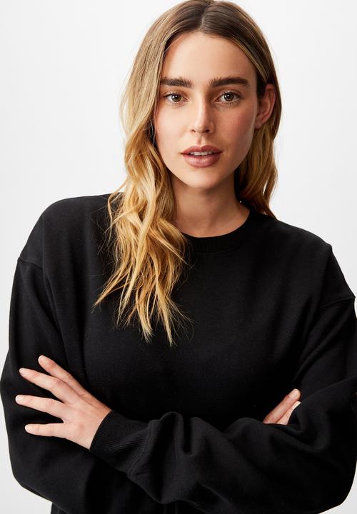 Cotton On - Classic crew - black