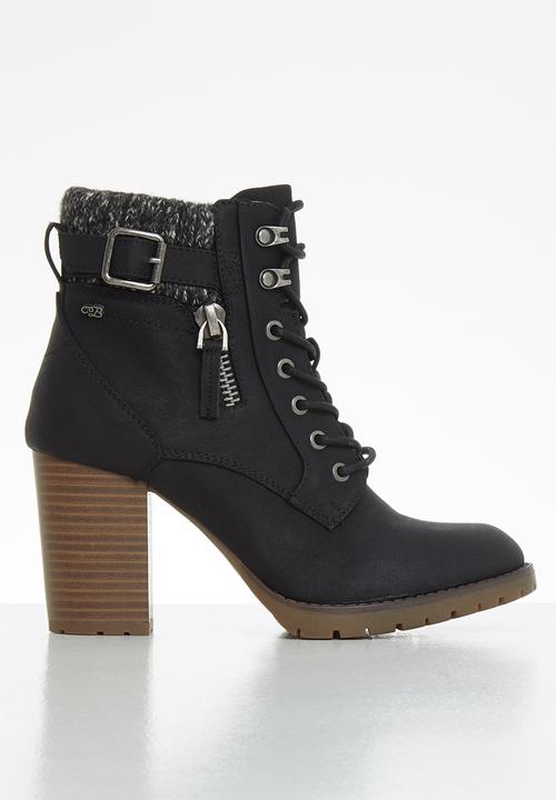 Miss Black - Delta ankle boot - black