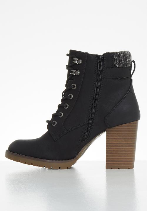 Miss Black - Delta ankle boot - black
