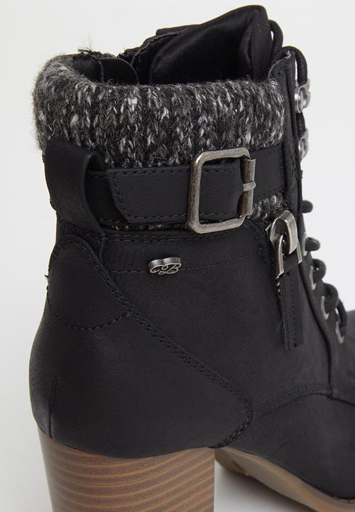 Miss Black - Delta ankle boot - black