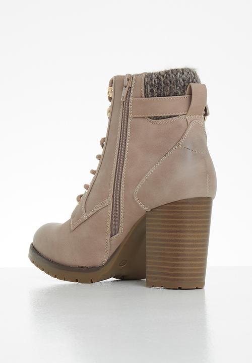 Miss Black - Delta ankle boot - pink
