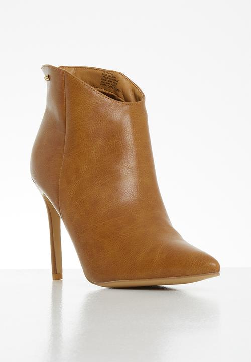 Miss Black - Boss ankle boot - tan