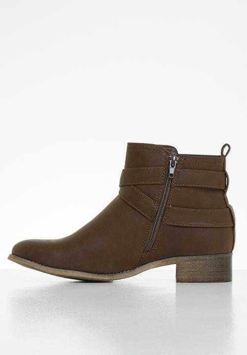 Miss Black - Abir 3 ankle boot - brown 